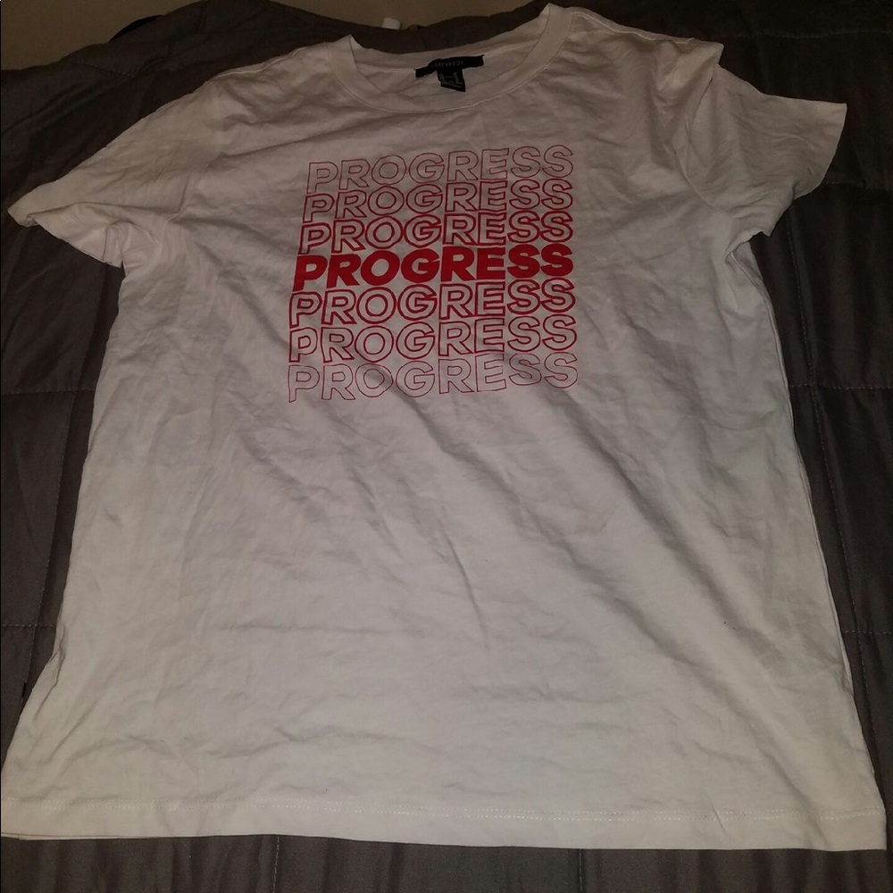 Progress shirt